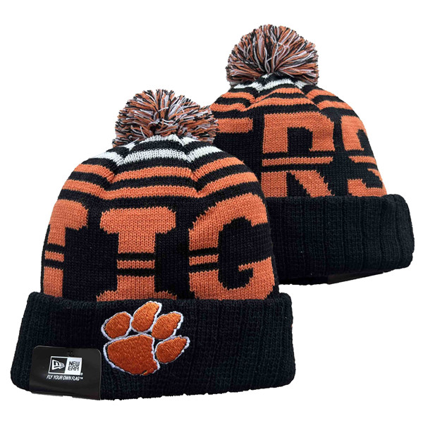 Clemson Tigers Knit Hats 003